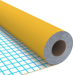 vidaXL Okleina meblowa, złota, wysoki połysk, 500x90 cm, PVC 4