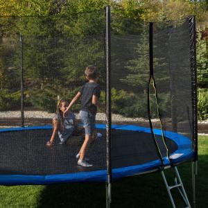 Trampolina ogrodowa Thunder Trampolina ogrodowa Outside z siatką zewnętrzną 10FT 312cm 3