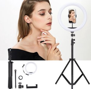 Lampa pierścieniowa Mozos Lampa pierścieniowa LED z uchwytem na telefon - MLM-30RING 4