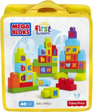 Mega Bloks First Builders Ćwiczymy ABC (DKX58) 1