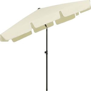 vidaXL Parasol plażowy, piaskowy żółty, 200x125 cm 6