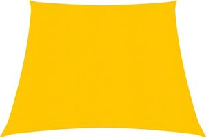 vidaXL Żagiel przeciwsłoneczny, 160 g/m, żółty, 3/4x2 m, HDPE 1