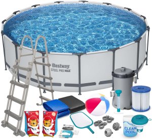 Bestway Basen stelażowy Steel Pro Max 457cm 18w1 (56438) 1