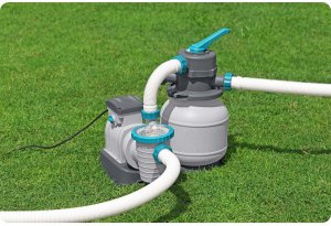 Bestway Pompa piaskowa 5678 l/h 58497 +piasek 25kg 3