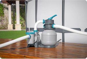 Bestway Pompa piaskowa 5678 l/h 58497 +piasek 25kg 4