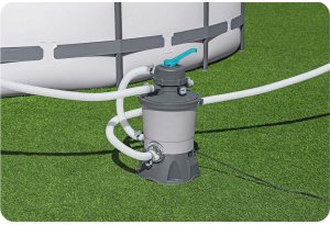 Bestway Pompa piaskowa 3028 L/h + Piasek 25kg 9