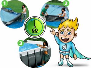 Intex Basen stelażowy 732x366cm 21w1 (26364) 6