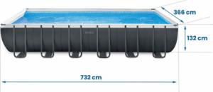 Intex Basen stelażowy 732x366cm 21w1 (26364) 7