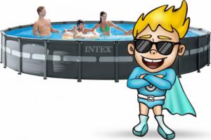 Intex Basen stelażowy 732cm 17w1 (26340) 2