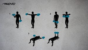 Avento ‎Hantel 42DF-BLK bitumiczny 1 x 15 kg 7