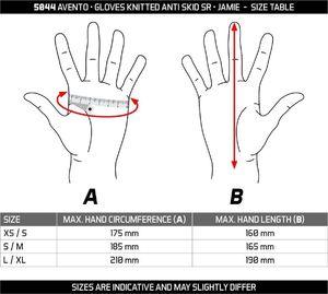 Avento Rękawiczki dzianinowe antypoślizgowe Jamie Avento L/XL 2