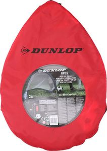 Dunlop Zestaw 2 bramek do piłki nożnej samorozkładających się 60x80 cm 3