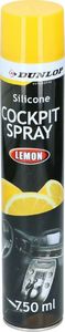 Dunlop Spray do kokpitu o zapachu cytrynowym Dunlop 750ml uni 1