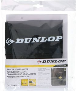 Dunlop Organizer na fotel samochodowy czarny 3