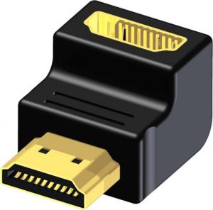 Adapter AV Procab HDMI - HDMI czarny (BSP460) 1