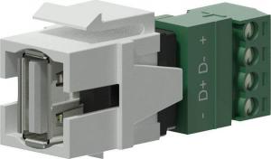Adapter USB Procab VCK625/W USB - 4 pin Zielony  (VCK625/W) 1