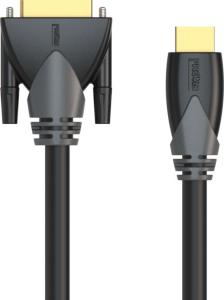 Kabel Procab HDMI - DVI-D 1.5m czarny (CLV160/1.5) 2
