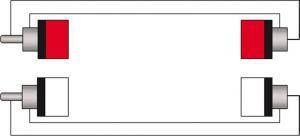 Kabel Procab RCA (Cinch) x2 - RCA (Cinch) x2 1.5m czarny (CLA850/1.5) 2