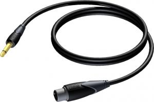 Kabel Procab Jack 6.3mm - XLR 5m czarny (CLA900/5) 1