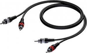 Kabel Procab RCA (Cinch) x2 - RCA (Cinch) x2 3m czarny (CAB800/3) 1