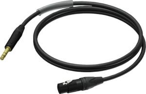 Kabel Procab Jack 3.5mm - XLR 1.5m czarny (PRA723/1.5) 1
