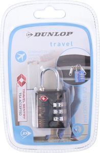 Dunlop Kłódka na szyfr do bagażu walizki z systemem TSA 1