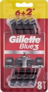 Gillette Gillette Blue3 Red Maszynka do golenia 8szt 1