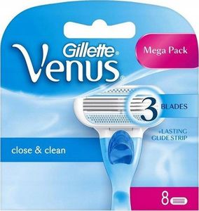 Gillette Gillette Venus Close & Clean Maszynka do golenia 8szt 1