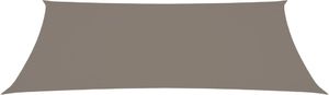 vidaXL Prostokątny żagiel ogrodowy, tkanina Oxford, 2,5x5 m, taupe 3