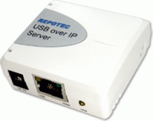 Repotec USB over IP Server, 1xUSB2.0, 1xTP 10/100 (RP-UBI210) 1