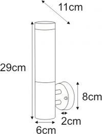 Kinkiet Kaja Kinkiet zewnętrzny ANICA K-LP231A 2