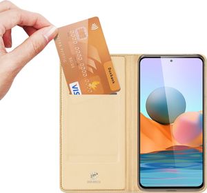 Dux Ducis Dux Ducis Skin Pro etui do Xiaomi Redmi Note 10 Pro złoty 2