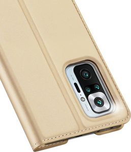 Dux Ducis Dux Ducis Skin Pro etui do Xiaomi Redmi Note 10 Pro złoty 3