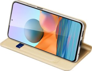 Dux Ducis Dux Ducis Skin Pro etui do Xiaomi Redmi Note 10 Pro złoty 5
