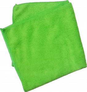 CleanPRO 388332 - CleanPRO Ścierka z mikrofibry zielona duża 320g- 40x40 3