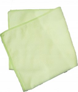 CleanPRO 388332 - CleanPRO Ścierka z mikrofibry zielona duża 320g- 40x40 5