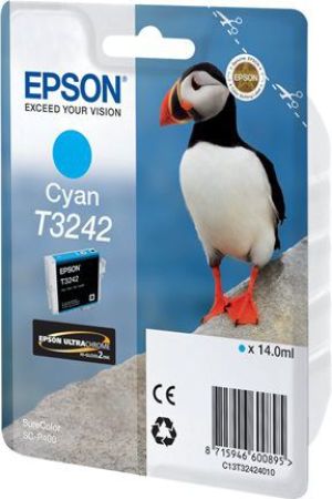 Tusz Epson T3242 Puffin Cyan (C13T32424010) 2