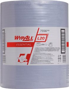 Kimberly-Clark Kimberly-Clark Wypall L20 - Czyściwo w roli, niebieskie, 2-warstwy - 1000 odcinków 1