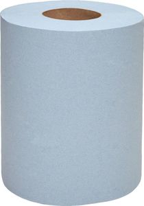 Kimberly-Clark Wypall Reach - Higieniczne ręczniki papierowe w rolce z centralnym odwijaniem - Niebieskie 3