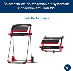 Tork Tork - Czyściwo papierowe w dużej roli do trudnych zabrudzeń, 3-warstwowe, ekstra chłonne, premium - Niebieski 3
