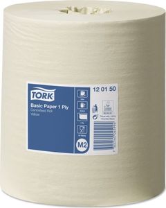 Tork Tork - Czyściwo papierowe w roli, 1-warstwowe, universal - Żółte 3