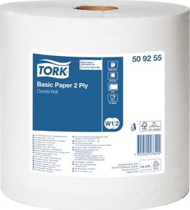 Tork Tork - Czyściwo w roli do podstawowych zadań, białe - 184 m 2