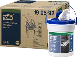 Tork Tork - Czyściwo włókninowe o niskim stopniu pylenia do ciężkich zabrudzeń rąk, premium - Białe 3