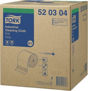 Tork - Czyściwo włókninowe w dużej roli do zabrudzeń przemysłowych, szare - 361 m 3
