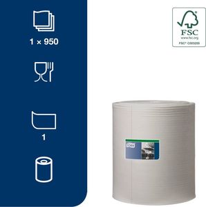 Tork - Czyściwo włókninowe w dużej roli do zabrudzeń przemysłowych, szare - 361 m 6