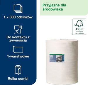 Tork - Wielorazowe czyściwo włókninowe - białe 6