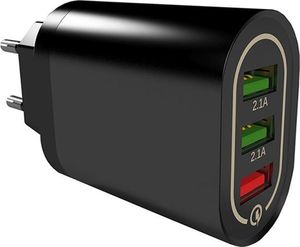 Ładowarka Oxford PLP37D 3x USB-A 3 A (V31AC-PLP37D) 2