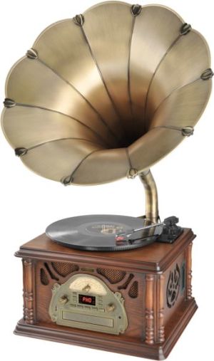 Gramofon Hyundai Retro gramofon z CD i FM RTCC 411 RIP (HY-RTCC411RIP) 1
