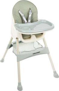 Kruzzel Krzesełko do karmienia 3W1 jasnozielone 2