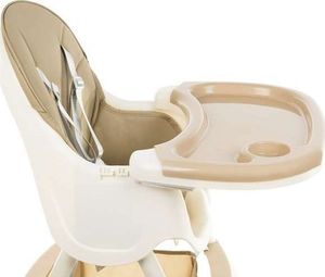 Kruzzel Krzesełko do karmienia - Beżowe 4